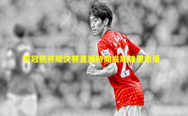 阿冠挑杯總決賽直播時間幾點鐘開始播